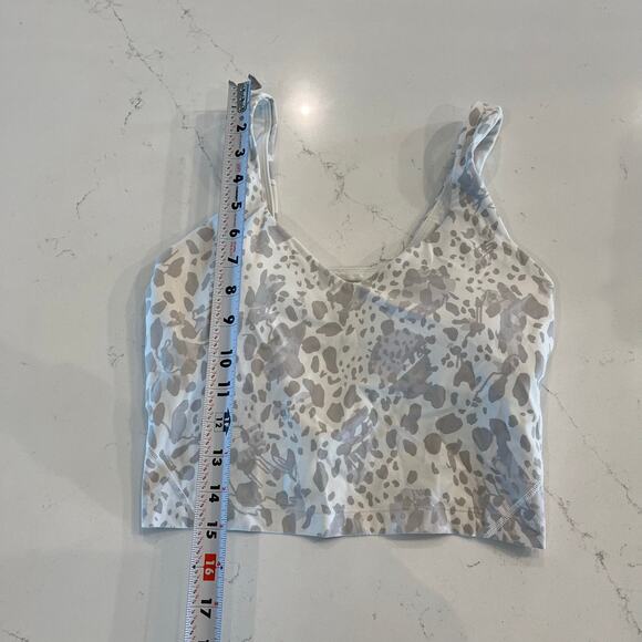 Lululemon Align Tank Top in Cheetah Camo Antique White Multi Size‎ 6 - Picture 7 of 7